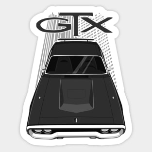 Plymouth Road Runner GTX 1971 - 1972 - black Sticker